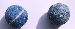 Photo de boules d'azurite